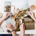 Custom Puzzle From Photo - Personalized Jigsaw Puzzles With Picture - Photo Puzzle Anniversay Gift - 300, 500, 1000 Piece Puzzle