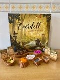 Everdell Organizer [x6 Capibara Meeple Gift], Everdell Containers, Everdell Deluxe Upgrade Kit / Everdell Holders and Meeples Upgrade PACKS