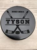 Engraved Hockey Pucks