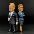 3.8 inch Better Call Saul Action Figures Howard Hamlin and  Kim Wexler Figurine Resin Model Miniature Collection Desktop Decoration