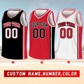 Custom Basketball Jersey, Personalized Team Name And Number Basketball Jersey, Matching Team Jersey, Make Your Own Basketball Jersey