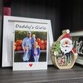 Personalised Daddy & Me Building Brick Photo Block, Gift for Dad, Building Block, Puzzle, Father's Day, Grandad, Grandpa, Birthday Gift