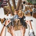 Custom Puzzle Photo Puzzle Personalized Jigsaw Picture Puzzles from Photo - Perfect Christmas Gift 300, 500, 1000 Piece Puzzle