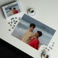 Custom Jigsaw Puzzle*500 Pieces, Boyfriend, Engagement, Anniversary, Couple, Grandpa, Mom-Dad Christmas Gifts, Personalized Picture Puzzle