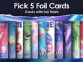 5 Foil Cards or Tokens for MTG of your choice