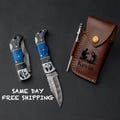 Fisherman gift - Engraved Pocket Knife - Fishing gifts, Personalized Fishermen Folding Knife, Mens Gift, Retirement Gift, Fishing Gift Idea