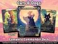 Cats and Dogs Proxy Deck Rin and Seri 100 Cards + Sideboard + Tokens | Premium Quality Custom MTG Proxies for EDH Commander